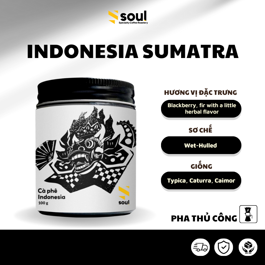 CÀ PHÊ NƯỚC NGOÀI | INDONESIA SUMATRA - PHA DỤNG CỤ (BREWING)