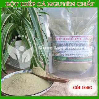 100g Bột DIẾP CÁ (100% nguyên chất sấy lạnh loại 1) - Dược Liệu Hồng Lan