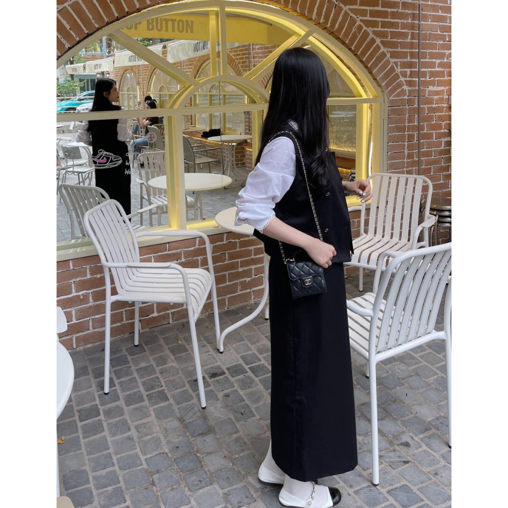 Set gile và chân váy Hàn Quốc