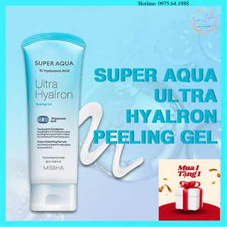 [Chính Hãng] Tẩy Da Chết Missha Super Aqua Ultra Hyalron Peeling Gel 100ml