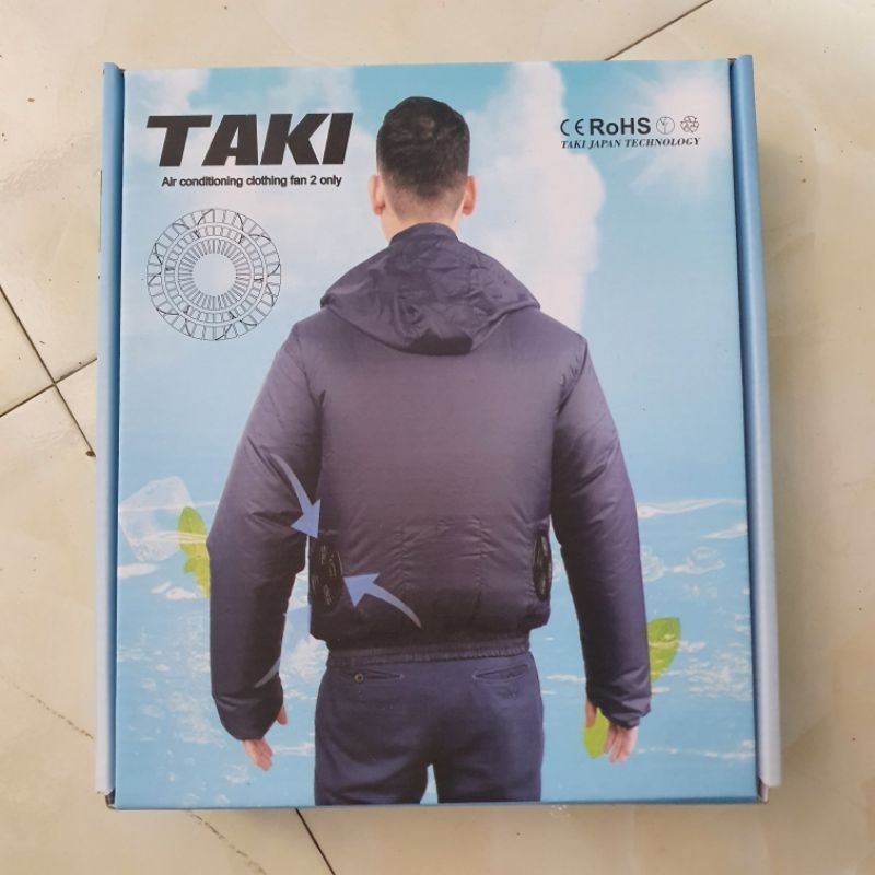 Bộ thiết bị PIN Quạt Sạc cho áo điều hòa TAKI