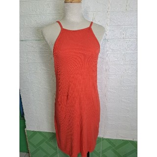 Đầm suông hai dây cotton nữ đẹp siêu co giãn lưng phối dây ngang sexy chuẩn hàng vnxk xuất dư xịn nhà máy đã cắt tag