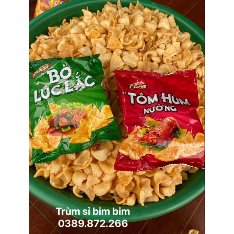 250gr snack bim bim bò lúc lắc mix tôm hùm nướng