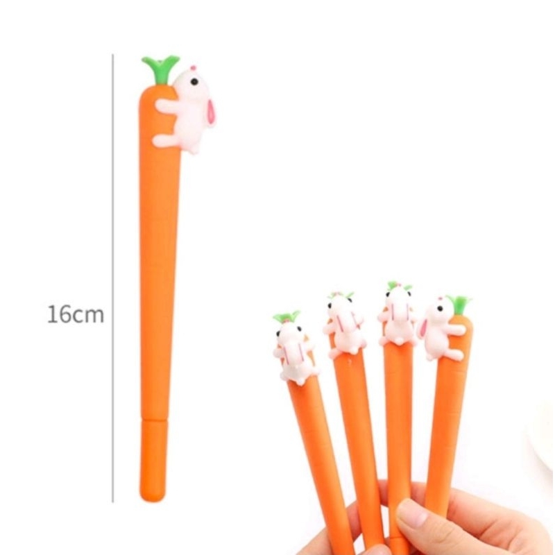 🐰🏵🌿BÚT GEL THỎ ÔM CAROT🐰🏵🌿