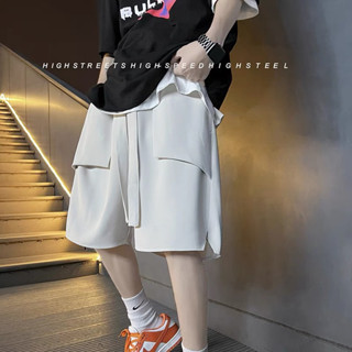 Quần đùi nam nữ unisex Dây+Túi bên ngoài, chất mát mền và không nhắn