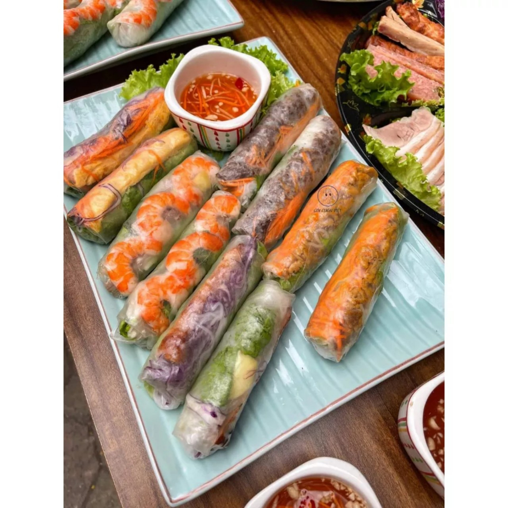 Bánh tráng siêu mỏng không cần nhúng nước làm cuốn nem cuốn gỏi size 16cm túi 250g .