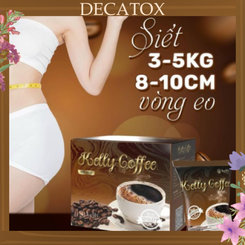 Kelly Coffee cà phê giảm cân cam kết chính hãng 100%