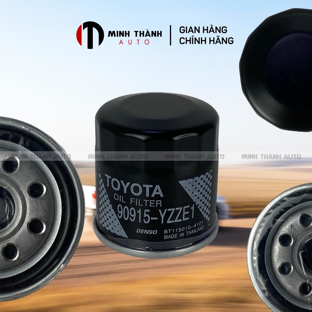 Lọc nhớt động cơ, lọc dầu xe Vios, Wigo, Yaris, Rush, Camry, Altis, Corolla Cross, Avanza mã 90915YZZE1 MINH THÀNH AUTO