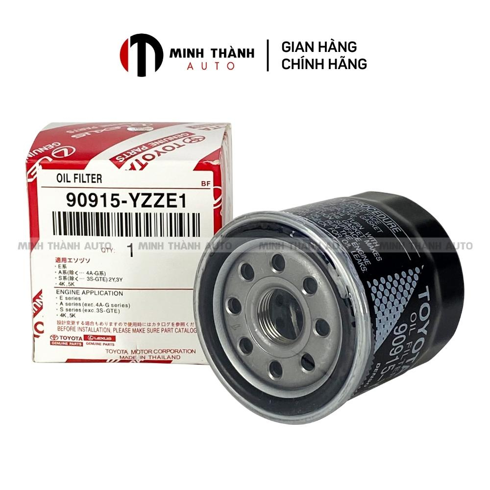 Lọc nhớt động cơ, lọc dầu xe Vios, Wigo, Yaris, Rush, Camry, Altis, Corolla Cross, Avanza mã 90915YZZE1 MINH THÀNH AUTO