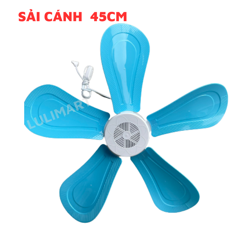 Quạt Màn Nhỏ Siêu Mát Sải Cánh 45Cm, Đã Được Test Thử