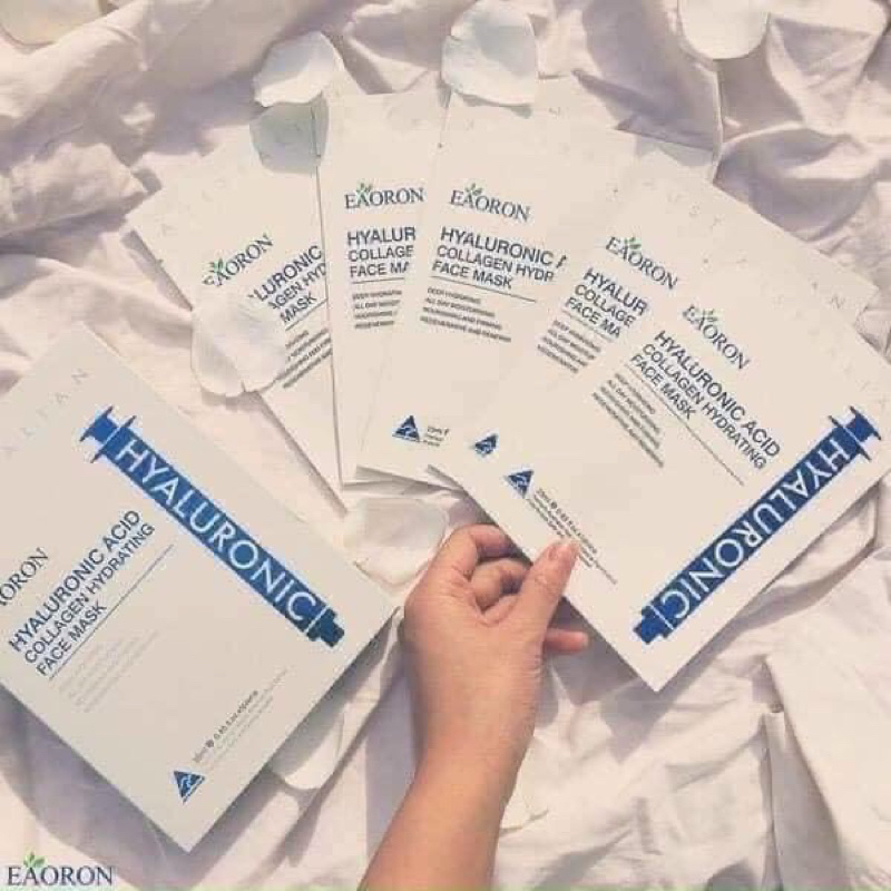 Mặt nạ E'AORON dưỡng trắng, chống lão hoá, làm căng bóng da