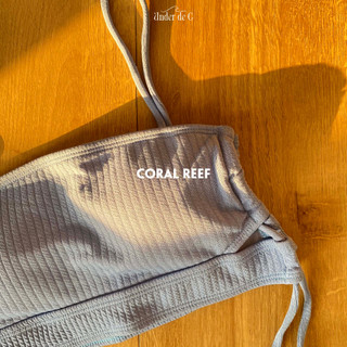 Bikini 2 mảnh lưng cao đan dây (Coral Reef)
