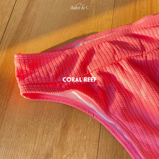 Bikini 2 mảnh lưng cao đan dây (Coral Reef)