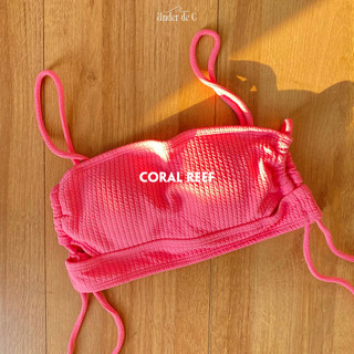 Bikini 2 mảnh lưng cao đan dây (Coral Reef)