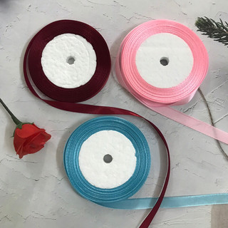 Ruy băng lụa cuộn 22m bản rộng 1cm