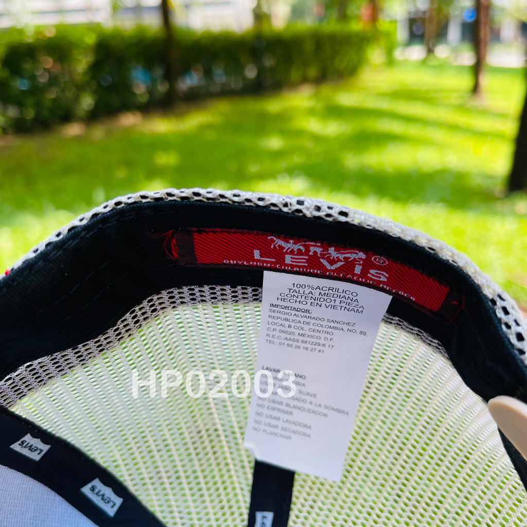 Nón kết Mũ lưỡi trai lưới kaki Cotton nhung Mesh Cap LV nam nữ thoáng khí màu đen HP02003