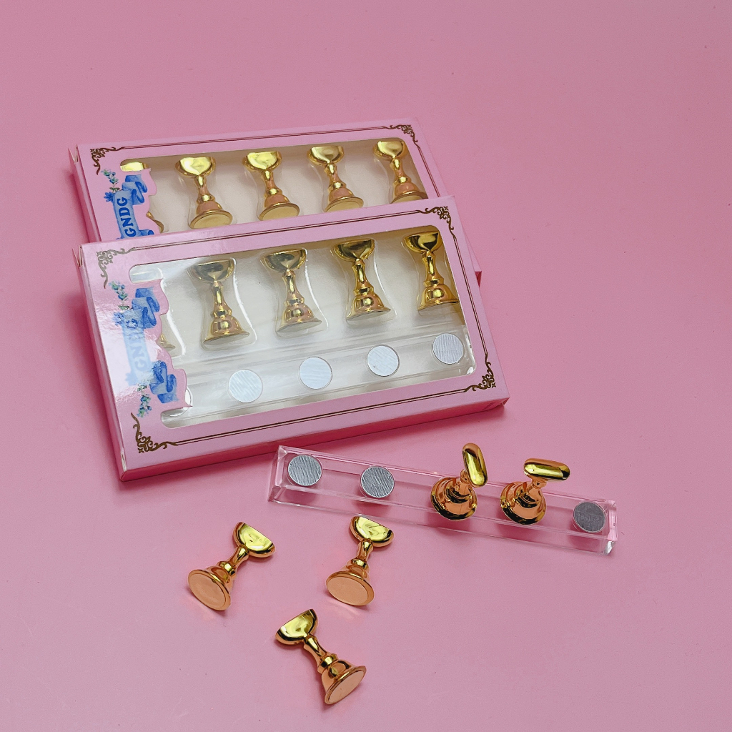 Đế Móng Mẫu - Chân Đế Gắn Móng Úp Nail Box Làm Móng Mẫu Nam Châm