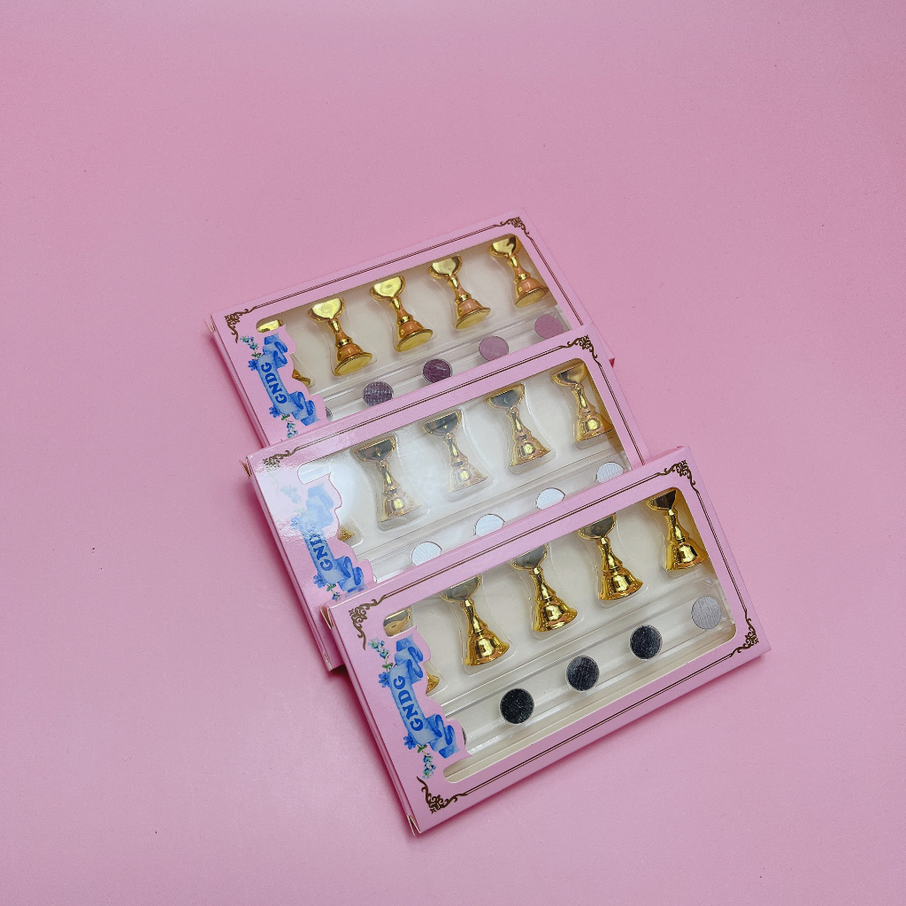 Đế Móng Mẫu - Chân Đế Gắn Móng Úp Nail Box Làm Móng Mẫu Nam Châm