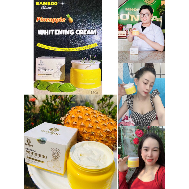 💥Siêu phẩm 2023💥 Kem Body Dứa Bamboo