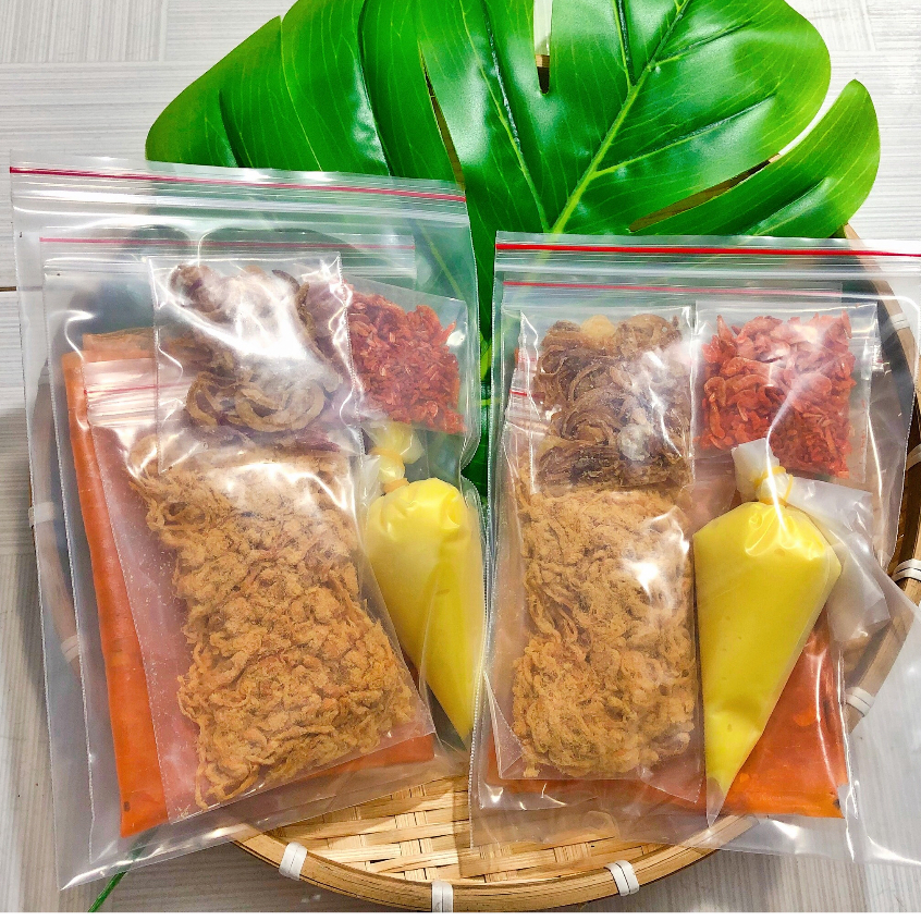 Dẻo Tôm Cuốn Bơ Chà Bông Tép Hành | Nghiện Store | Freeship