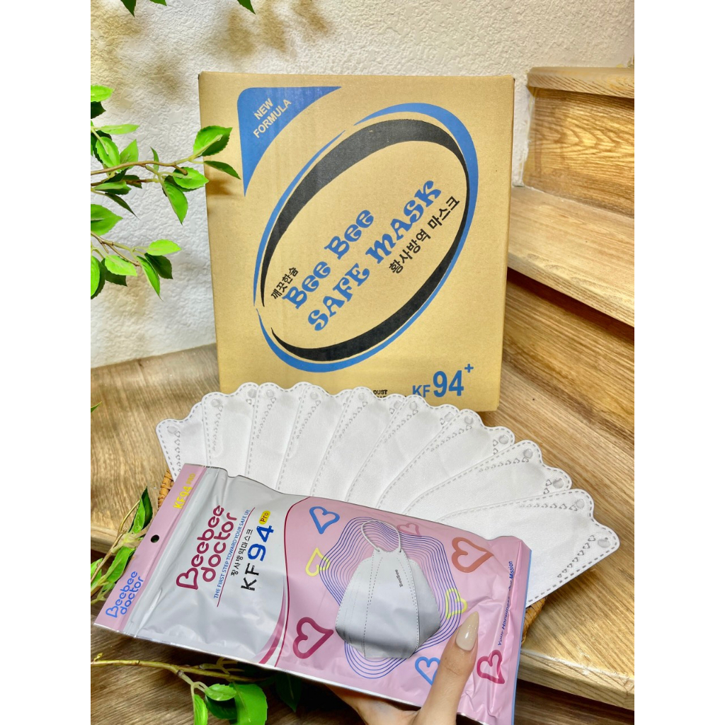 KHẨU TRANG KF94 BEE TRẮNG