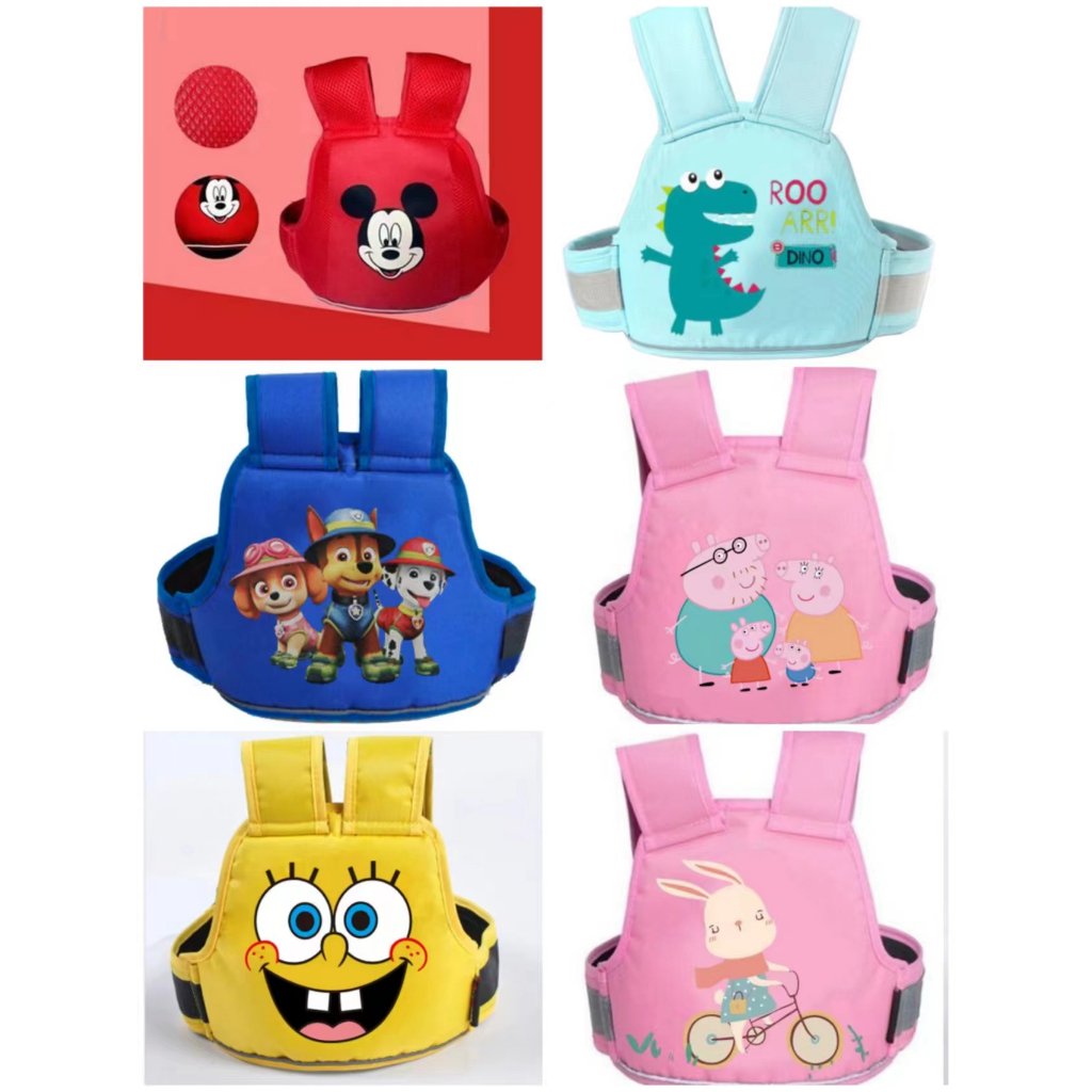 Dây an toàn xe máy trẻ em  dạng lưới  cho bé từ 1-12 tuổi thoáng khí và thoải mái