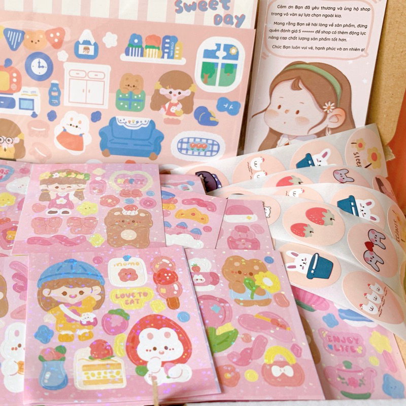 Set hơn 200 hình sticker