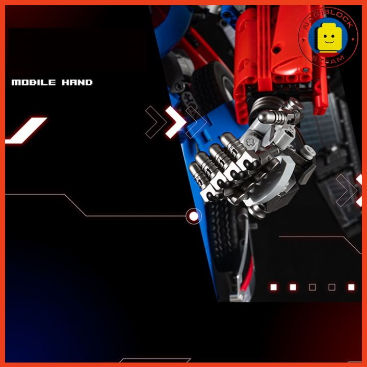 Mô hình lắp ráp robot DJ-RAMBOMAN KBOX V5006 cao 100cm