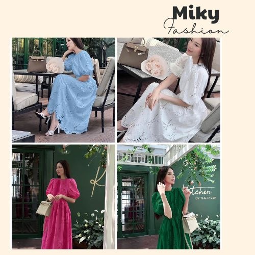Váy 2 Dây Đi Biển, Váy Đầm Maxi Áo Croptop 2 Dây Kèm Chân Váy Hoa Thêu Dáng Dài Hàng Thiết Kế 2 Lớp Đầm Bầu