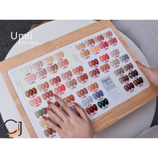 Bảng màu các set sơn umii (Chỉ có bảng màu)