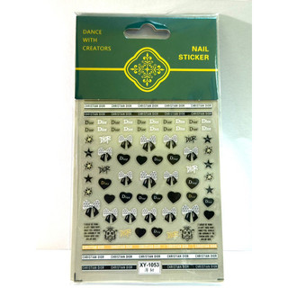 Sticker lụa 5D thương hiệu cao cấp mẫu mới dán móng nail