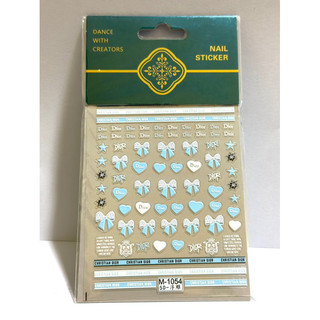 Sticker lụa 5D thương hiệu cao cấp mẫu mới dán móng nail