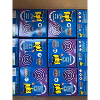  Combo 10 HỘP NHANG MUỖI RAID 
