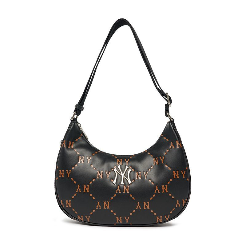 TÚI MLB DIA MONOGRAM PU EMBO L-HOBO BOSTON RED SOX