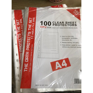 Bìa lỗ (File lỗ) 3 lạng (100 tờ)