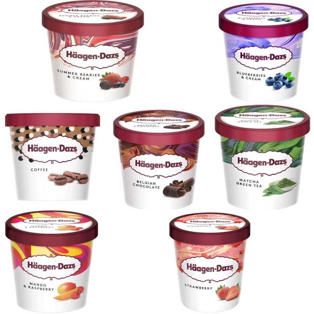 Kem Haagen-Dazs các vị 100ML - Nhập khẩu Pháp