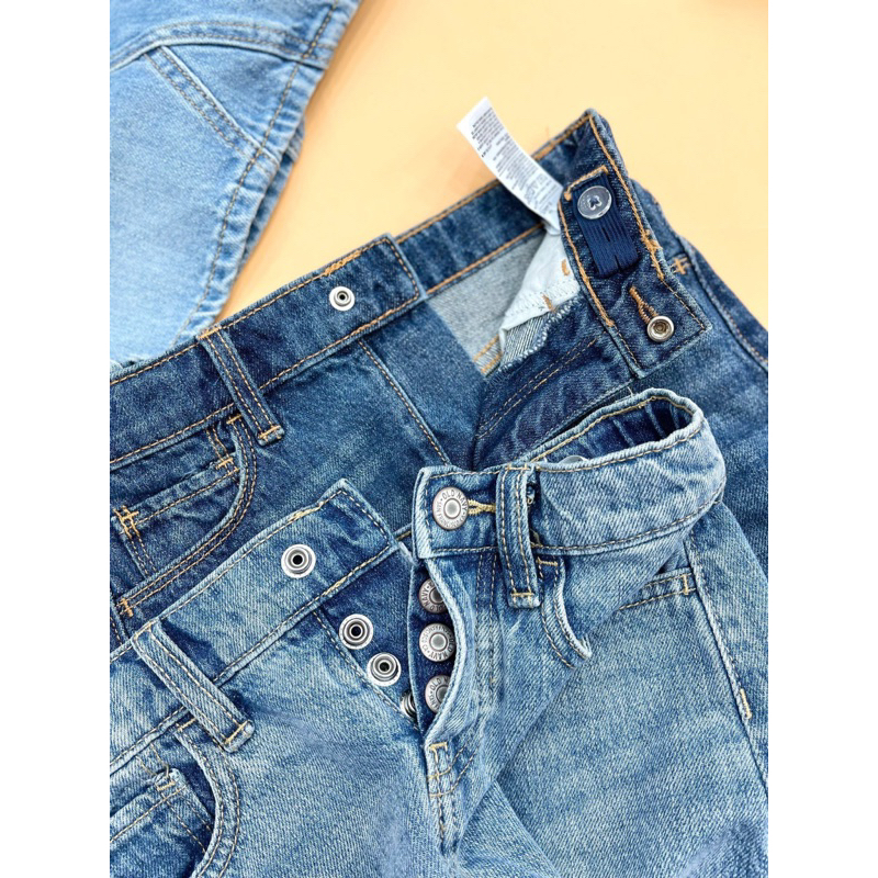 CHÂN VÁY JEAN MỀM BÉ GÁI DƯ XỊN