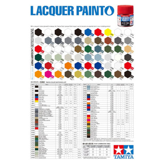 Sơn mô hình tamiya - lacquer paint lp-1 ~lp-50