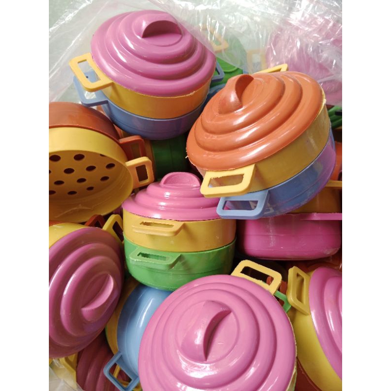 1 Nồi hấp nhỏ - Đồ chơi nấu ăn cân kí dành cho bé iu