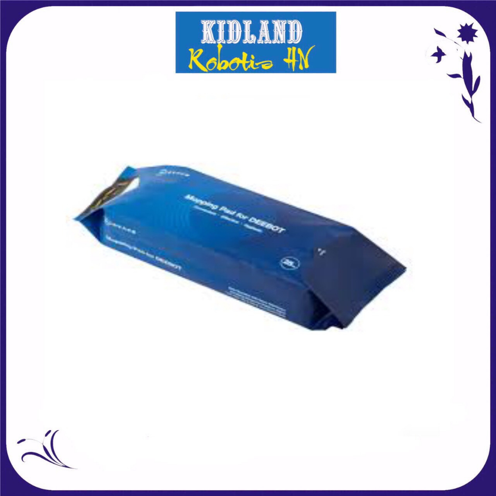 Túi 10 Khăn Lau Rung Chính Hãng Robot Hút Bụi Ecovacs Deebot T8, T8 Aivi, T8 Power, T8 Max, T9, T8 Plus T9 Plus