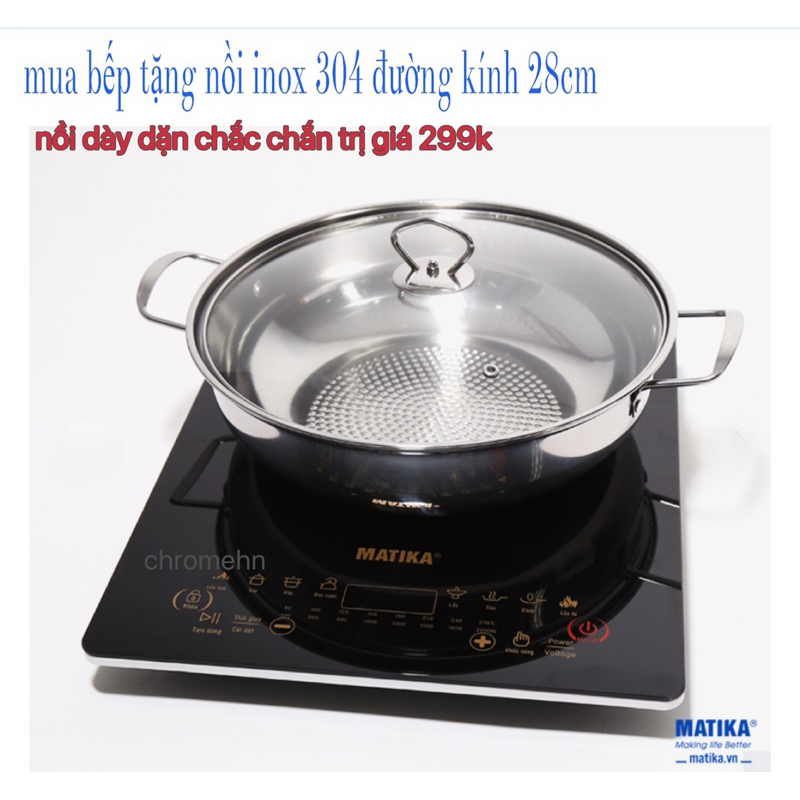 Bếp Từ Đơn Cảm Ứng Thông Minh Matya PL - 2118 , Bếp Điện Từ  Mặt Kính Chịu Lực, Chống Xước Công Suất 2200w