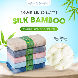[Thanh lý nghỉ bán]Khăn Tắm Sợi Tre Siêu Mềm Mịn Thấm Nước Không Phai Kháng Khuẩn Tốt Cho Da Kích Thước 60x120cm