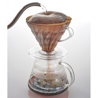 Phễu pha cà phê Hario kèm muỗng múc (VD-02T)
