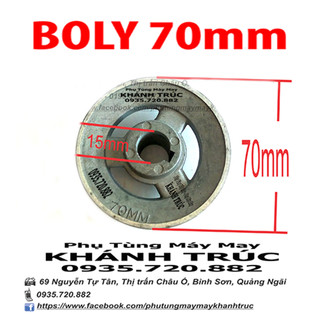 Boly 70mm mô tơ máy may công nghiệp