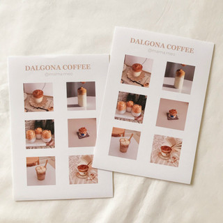 Dalgona Sticker Hình Dán Trang Trí Sổ Tay | Bullet Journal