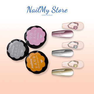 Gel metan vẽ nail vân nổi - Gel vẽ móng metal tạo viền trang trí móng