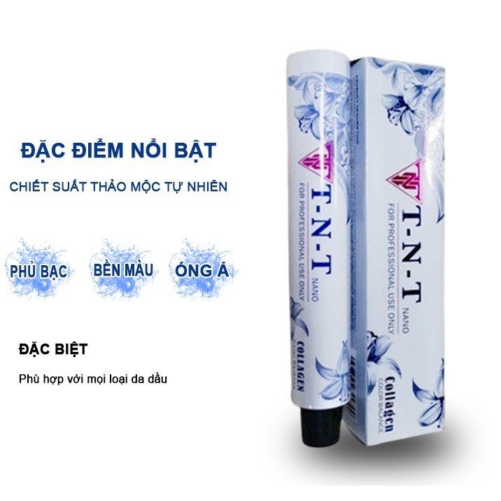 Thuốc Nhuộm Tóc Tplus TNT Salon Hair Dye Cream 100ml  MPHS