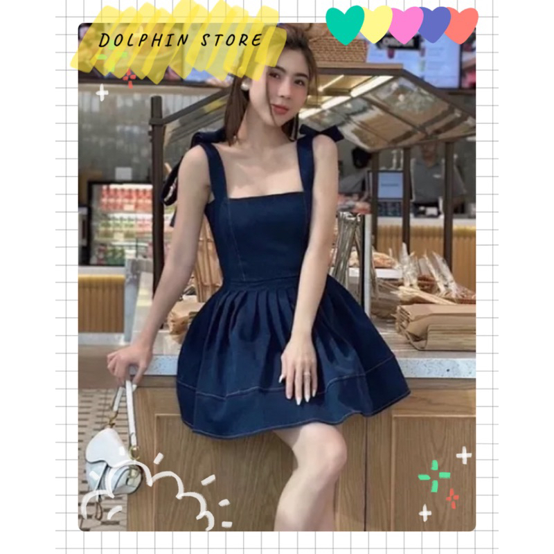 BIGSIZE Đầm 2s bigsize - đầm cổ vuông bigsize