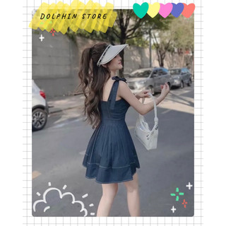 BIGSIZE Đầm 2s bigsize - đầm cổ vuông bigsize