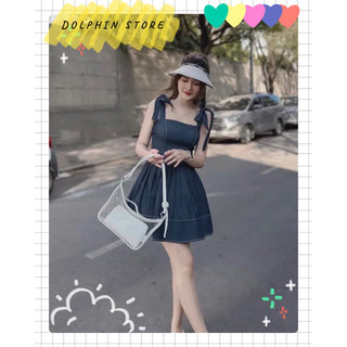 BIGSIZE Đầm 2s bigsize - đầm cổ vuông bigsize